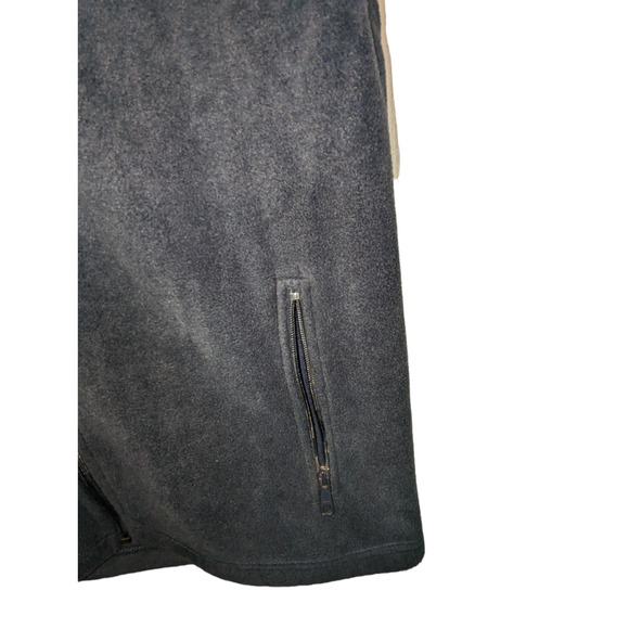 Columbia Sportswear Men's Large Black Fleece Full Zip Vest - Picture 9 of 14